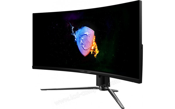 MSI MPG Artymis 343CQR - Vue 3/4 droite