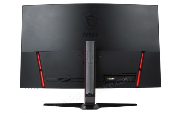 MSI Optix AG32CV - Vue de l'arri&egrave;re