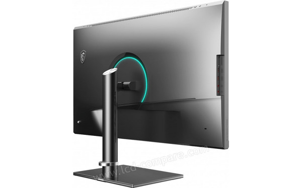 MSI Creator PS321URV - Vue 3/4 arri&egrave;re