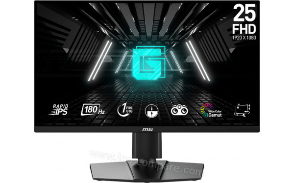 MSI G255PFDE E2 - Vue de face