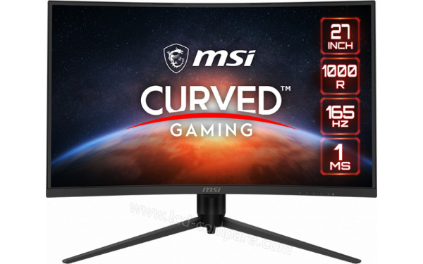 MSI Optix G271CQPDE - Vue de face