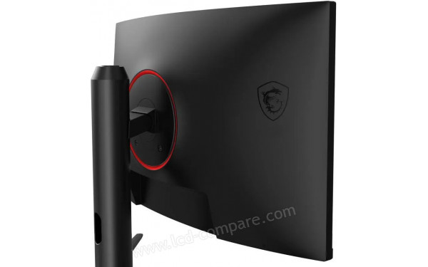 MSI G271CQP E2 - Zoom sur la partie arri&egrave;re