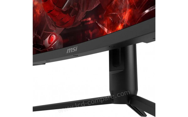 MSI G271CQP E2 - Zoom sur la partie basse