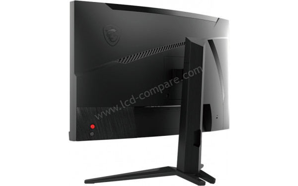 MSI G272CQPDE - Vue 3/4 arri&egrave;re