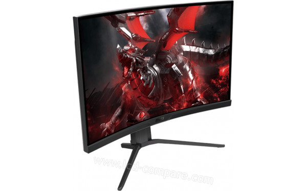 MSI G272CQP - Vue 3/4 gauche