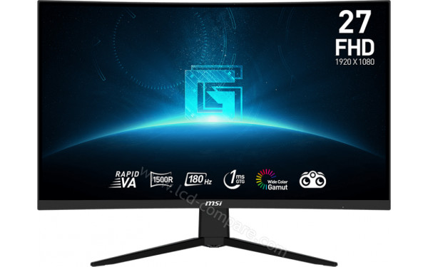 MSI G27C3FDE - Vue de face