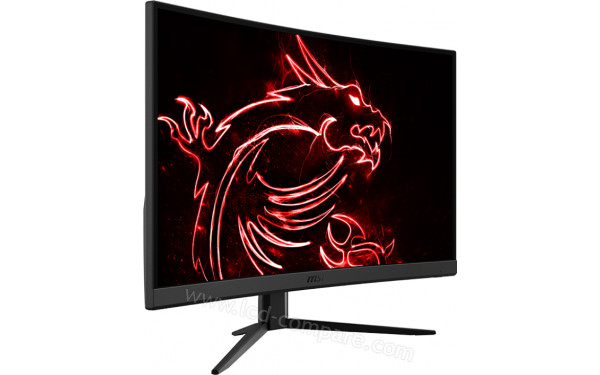 MSI G27C4DE E2 - Vue 3/4 gauche