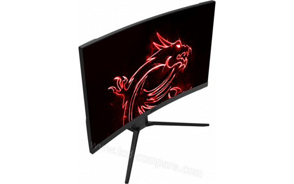 MSI Optix G27CQ4P - Vue en plong&eacute;e