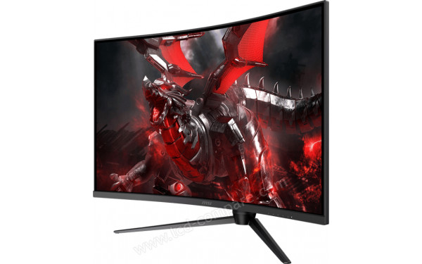 MSI G321CQPDE E2 - Vue 3/4 droite
