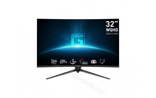 MSI G32CQ5P - Vue de face