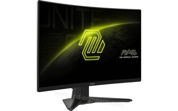 MSI MAG 242C - Vue 3/4 gauche