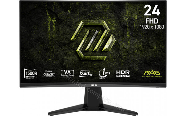 MSI MAG 245C X24 - Vue de face