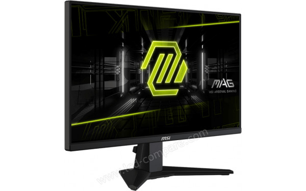 MSI MAG 255XF - Vue 3/4 gauche