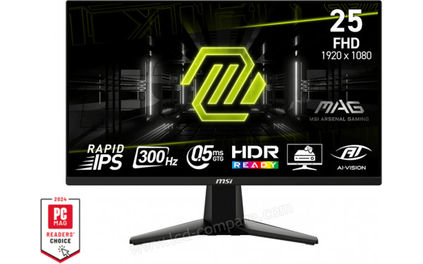 MSI MAG 255XF - Vue de face