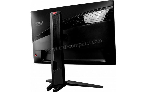 MSI Optix MAG271CQP - Vue 3/4 arri&egrave;re