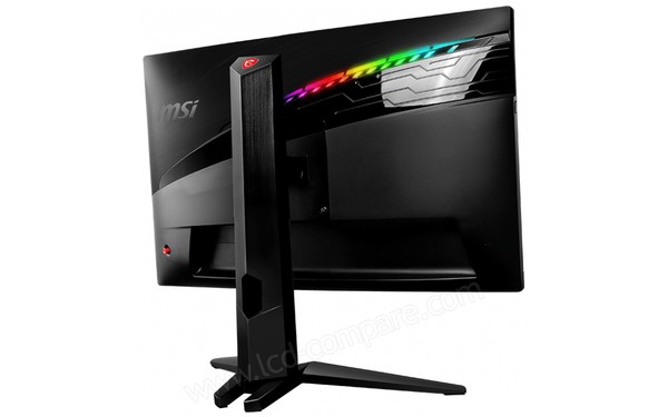 MSI Optix MAG271CQR - Vue arri&egrave;re de c&ocirc;t&eacute;