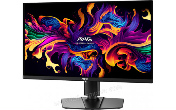 MSI MAG 271QPXDE QD-OLED - Vue 3/4 droite