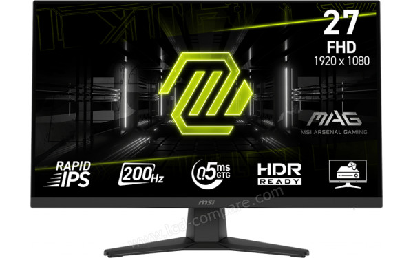MSI MAG 272F - Vue de face