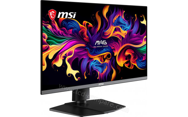 MSI MAG 272UP QD-OLED E16 - Vue 3/4 gauche