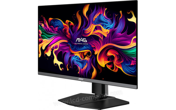 MSI MAG 272UP QD-OLED X24 - Vue 3/4 droite