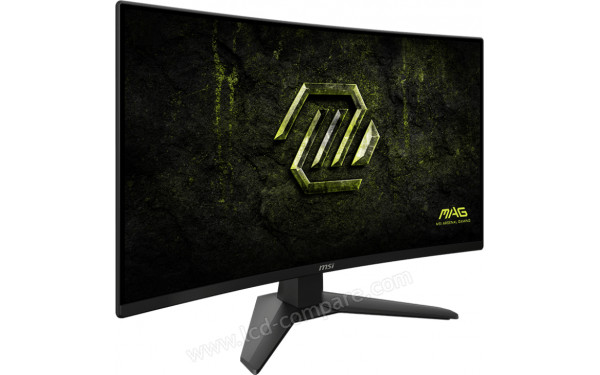 MSI MAG 274CF X24 - Vue 3/4 gauche