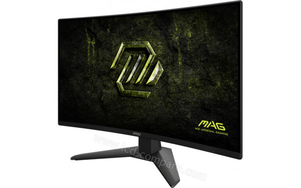 MSI MAG 274CF X24 - Vue 3/4 droite