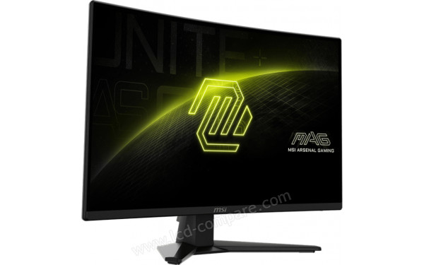 MSI MAG 274CQF - Vue 3/4 gauche