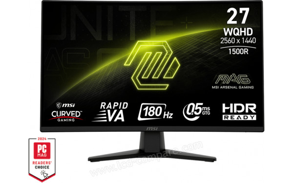 MSI MAG 274CQF - Vue de face