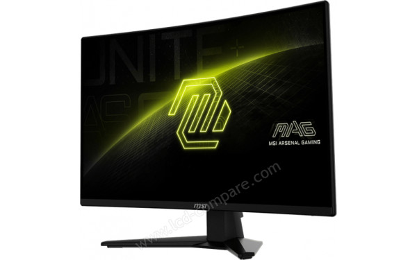 MSI MAG 274CXF - Vue 3/4 droite