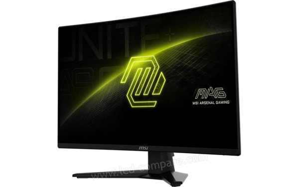 MSI MAG 274QFDE - Vue 3/4 droite