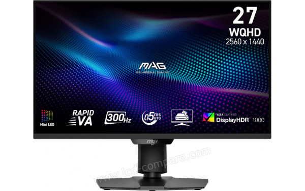 MSI MAG 274QPFDE X30MV - Vue de face