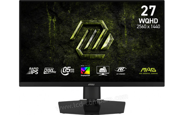 MSI MAG 274QPF E20 - Vue de face