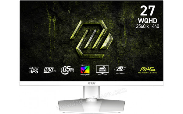 MSI MAG 274QRFW E20 - Vue de face