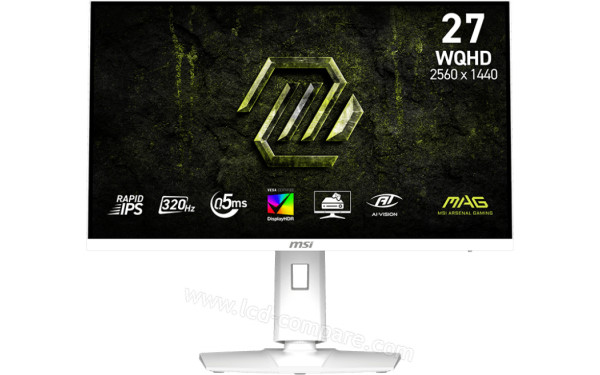 MSI MAG 274QRFW X32 - Vue de face