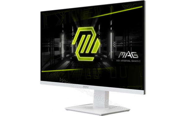 MSI MAG 274QRFW - Vue 3/4 droite