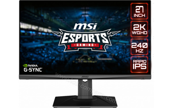 MSI Optix MAG274QRX - Vue de face