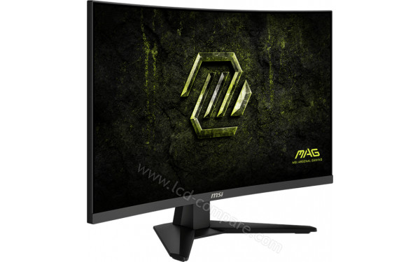 MSI MAG 275CF X24 - Vue 3/4 gauche