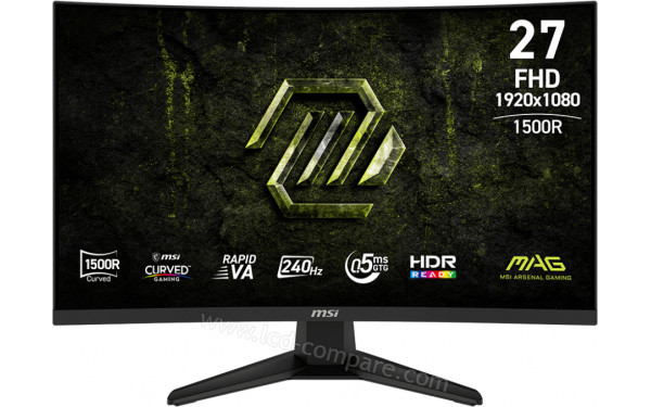 MSI MAG 275CF X24 - Vue de face