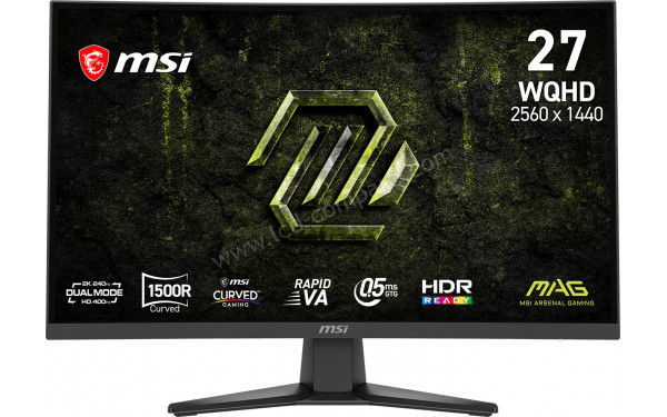 MSI MAG 275CQDF X24 - Vue de face