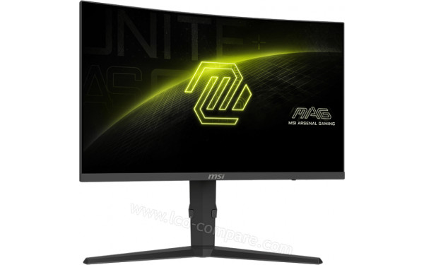 MSI MAG 275CQPFDE - Vue 3/4 gauche