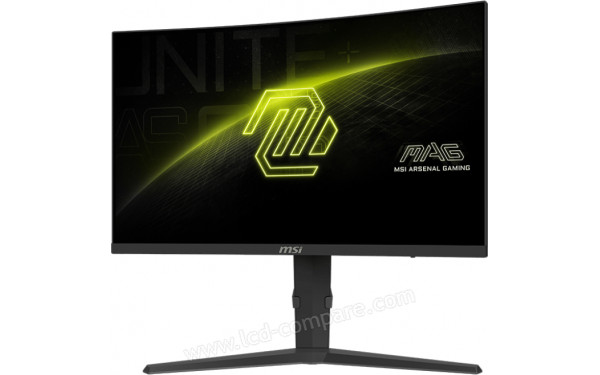 MSI MAG 275CQPFDE - Vue 3/4 droite