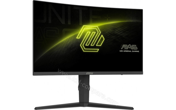 MSI MAG 275CQRF QD E2 - Vue 3/4 gauche