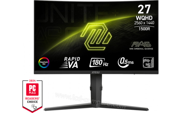 MSI MAG 275CQRF QD E2 - Vue de face