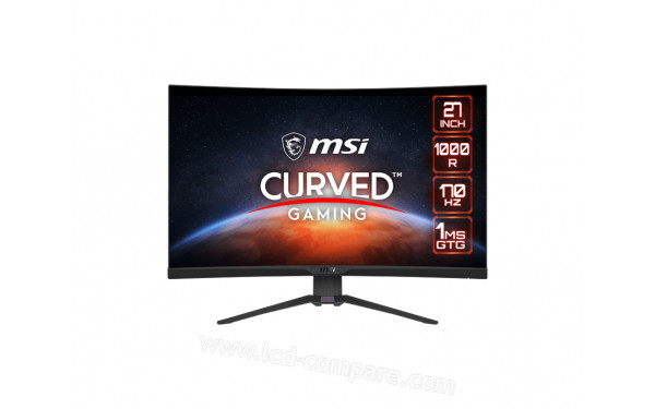MSI MAG 275CQRF-QD - Vue de face