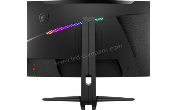 MSI MAG 275CQRXF - Vue de l'arri&egrave;re