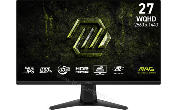 MSI MAG 275QFA E20 - Vue de face