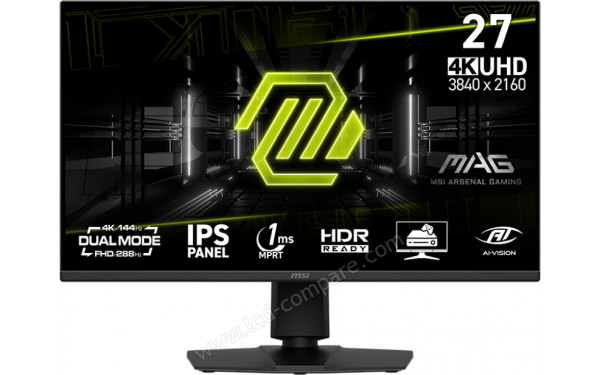 MSI MAG 275UPDDE E14 - Vue de face