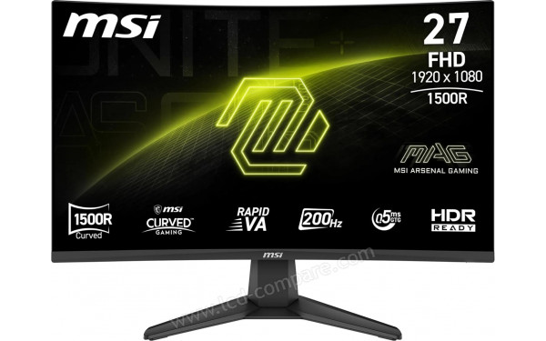 MSI MAG 276CFA E20 - Vue de face