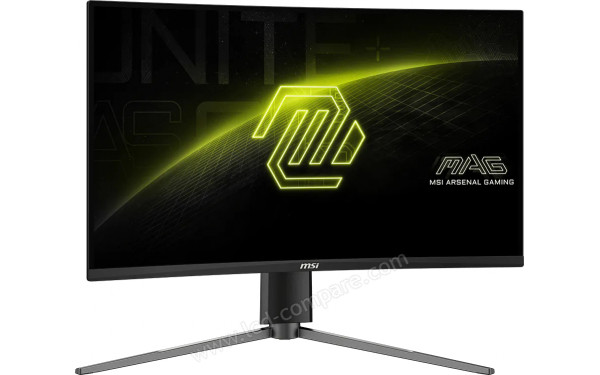 MSI MAG 276CPXF - Vue 3/4 gauche