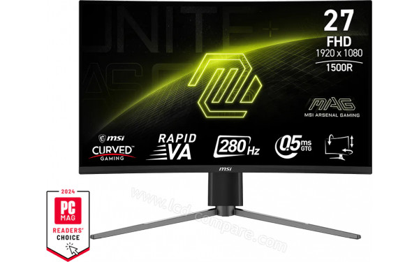 MSI MAG 276CPXF - Vue de face